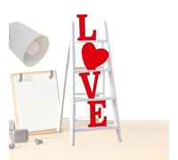 LOVE Ladder de table - Pièce décorative pour escalier de San, décorative aimée pour diffuser un peu d'affection tout autour | Table basse, étagère, foyer, pour une décoration