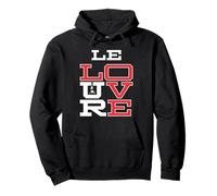 Love Le Louvre, Musée d'art, Paris, France Sweat à Capuche