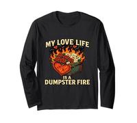 Love Life Is A Dumpster Fire, romance drôle, rupture en single Manche Longue