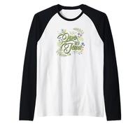 Love Like Jesus Floral Christian Faith Manche Raglan