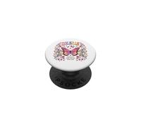 Love Like Jesus Floral Christian Faith PopSockets PopGrip Adhésif