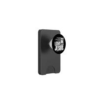Love Like Jesus John 13 34 Écriture chrétienne Citation Foi PopSockets PopWallet pour MagSafe