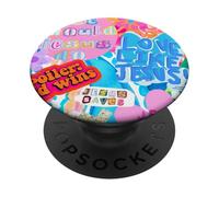 Love Like Jesus Preppy Collage Mignon Chrétien Y2K Adolescente Fille PopSockets PopGrip Adhésif