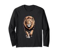 Love Lions Lion Graphique Walking Lion Manche Longue