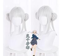 Love live! Superstar ! Arashi Chisato Cosplay Perruque courte courte en queue de cheval cheveux synthétiques + perruque pour fête filles femmes