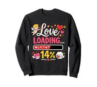 Love Loading, 14% Humour, Couple Sweatshirt