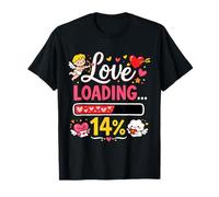 Love Loading, 14% Humour, Couple T-Shirt