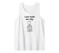 Love Made Me Sill Goose Saint-Valentin Femme Débardeur