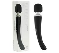 Love Magic Elegance Wand - vibromasseur rechargeable élégant (noir)