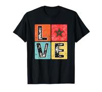 Love Maroc Drapeau Maroc Pride Cadeau de Voyage T-Shirt T-Shirt