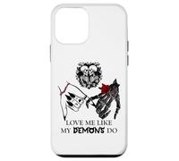 Love Me Like My Demons Do Dark Romance Merch Smutty Book Coque pour iPhone 12 mini