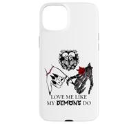 Love Me Like My Demons Do Dark Romance Merch Smutty Book Coque pour iPhone 15 Plus