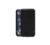 LOVE MEI Coque Antichoc et Etanche pour Samsung Galaxy S25 Ultra intégrale 360 France Noir