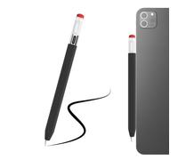 LOVE MEI Coque de protection en silicone pour Apple Pencil USB-C, pas besoin de retirer pendant la charge, support en silicone souple antidérapant et résistant aux chocs pour Apple Pencil USB-C