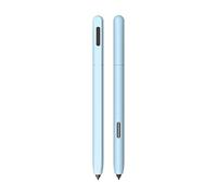 LOVE MEI Coque en silicone pour Samsung Galaxy Tab S7 FE/S7/S7 Plus/S8/S8 Plus/S8 Ultra S Pen, design classique, antidérapant, confortable, doux et antidérapant (bleu)