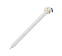 LOVE MEI Étui à crayons en silicone pour Samsung Galaxy Tab S11/S11 Ultra S Pen, dessin animé, antidérapant, ultra fin, doux au toucher, pour Samsung Galaxy Tab S11/S11 Ultra S Pen (Blanc 1)