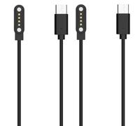 LOVE MEI Lot de 2 chargeurs de 1 m pour enregistreur vocal PLAUD Note & Note Pro AI, câble de charge magnétique USB-C de type C pour câble de rechange PLAUD Note Pro