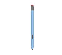 LOVE MEI pour Samsung Galaxy Tab S7/S7 FE/S8/S9/S9+/S9 Ultra S Pen Sleeve Case, Antidérapant Smooth Grip Classic Silicone Sleeve Skin Case for S7+/S8+/S9 Ultra S Pen (Bleu Ciel)