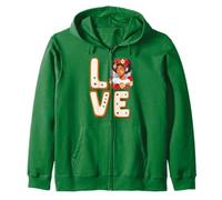 Love Melanin Pull de Noël Moche Fille Noire Magic Queen Sweat à Capuche