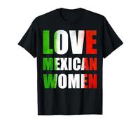 Love Mexican Women Vacation Beach Matching Family Group T-Shirt