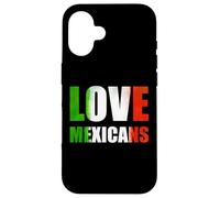 Love Mexicans Roots Vacation Beach Matching Family Group Coque pour iPhone 16