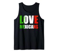 Love Mexicans Roots Vacation Beach Matching Family Group Débardeur