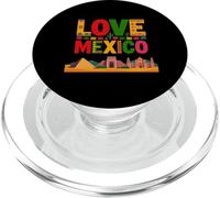 Love Mexico Coloré Culture Mexicaine Voyage Summer Vibes PopSockets PopGrip pour MagSafe