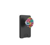 Love Mine You Happy Makeup Graffiti Chic Girs and Womens PopSockets PopWallet pour MagSafe