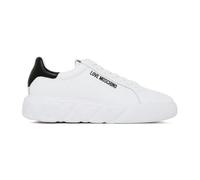 Love Moschino - Baskets Plateforme Blanc Noir - Femme - Chaussures - Blanc - Taille: 39 EU