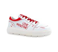 Love Moschino - Bold Love Baskets - Femme - Chaussures - Blanc - Taille: 39 EU