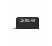 Love Moschino - Bold Love Zip-Around Wallet - Femme - Accessoires - Noir - Taille: ONE Size