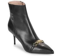 Love Moschino Boots LOVE CHAIN-STRAP in Noir 39