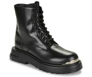 Love Moschino Boots SQUARE LOVE ANKLE BOOT in Noir 36