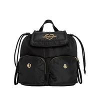 Love Moschino Borsa Nylon PU Nero, Sac Dos Femme, Multicolore, Taille Unique
