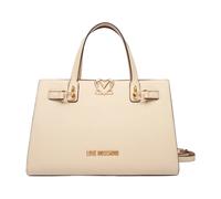 Love Moschino - Borsa PU GRS Avorio - Femme - Sacs - Beige - Taille: ONE Size