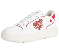 Love Moschino Femme Bold Love Basket White - Red 38 EU