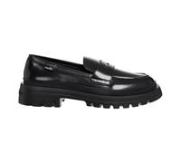 Love Moschino, Femme, Chaussures, Noir, Taille: 39 EU Mocassins Décontractés Couleur Unie