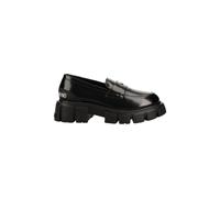 Love Moschino, Femme, Chaussures, Noir, Taille: 41 EU Mocassins en cuir