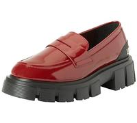 Love Moschino Femme Ja10045g0hib0550 Mocassin de Style Conduite, Bordeaux, 37 EU