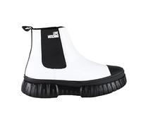 Love Moschino Femme JA15655G1FIA0 Baskets, Blanc, 36 EU