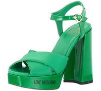 Love Moschino Femme JA1605CG1GIM1 W.Sandal, Vert, 40 EU