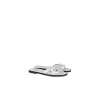 Love Moschino Femme Ja28092g1mif0902 Sandale Glissante, Argent, 38 EU