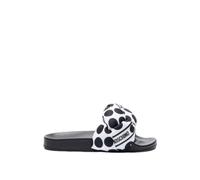 Love Moschino Femme Ja28272g0iiw010a SABOTD.POOL25 Foulard Blanc-Noir, Multicolore, 41 EU