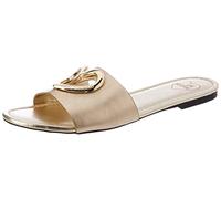 Love Moschino Femme JA28431G0GIU0 Mule, Platino, 36 EU