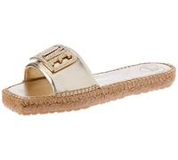 Love Moschino Femme JA28572G0GIC0 Mule, Platino, 38 EU