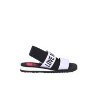 Love Moschino Femme Polja16033g0mjn410a Sandale, Blanc, 37 EU