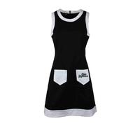 Love Moschino, Femme, Robes, Noir, Taille: 36 FR Robe Noire Sans Manches A-Line Mini