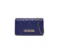 Love Moschino, Femme, Sacs, Bleu, Taille: ONE Size Quilted Mini Crossbody Bag