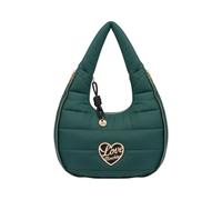Love Moschino, Femme, Sacs, Vert, Taille: ONE Size Quilted Nylon Hobo Bag