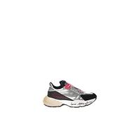 Love Moschino Ja15995g0fjm190a35, Sneaker Femme, Argent, 35 EU